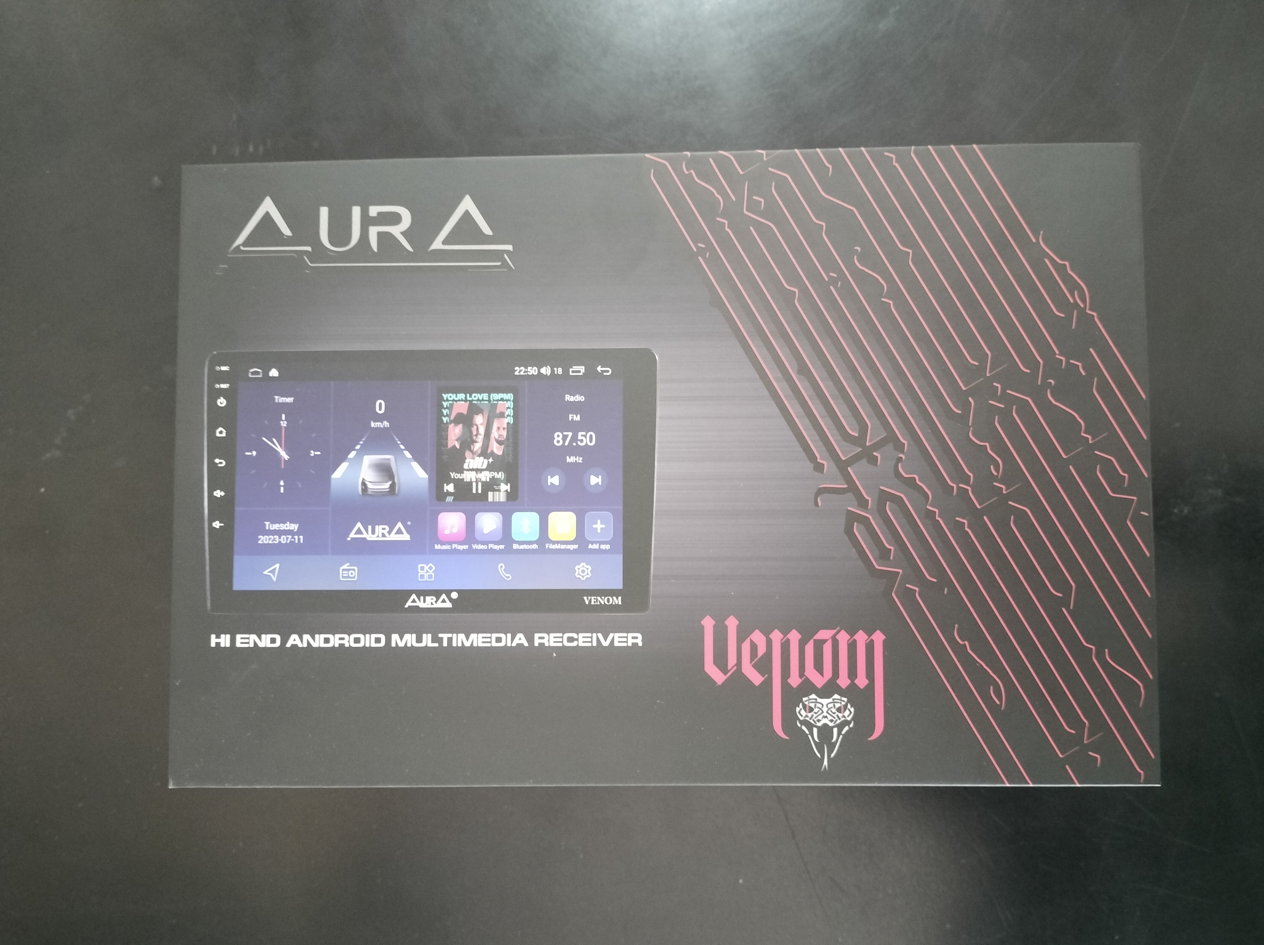 Aura Venom Multimedia Player