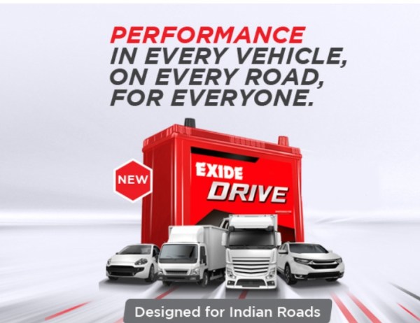 EXIDE Drive 35Ah Fego Drive35lF
