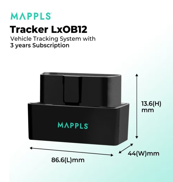GPS Vehicle Tracker LxOB12 1 year & 3years Subscription