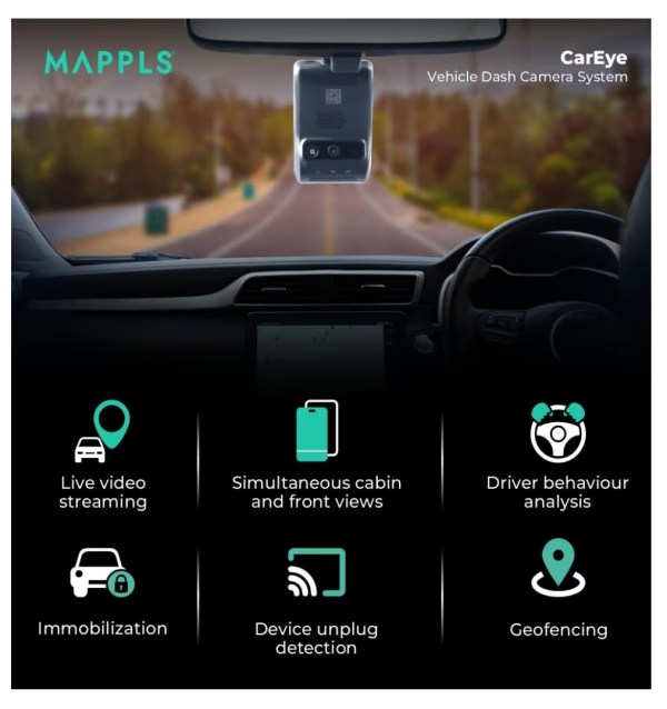 MAPPLS DashCam CarEye