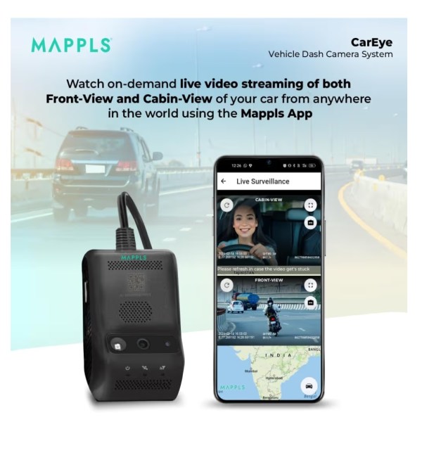 MAPPLS DashCam CarEye
