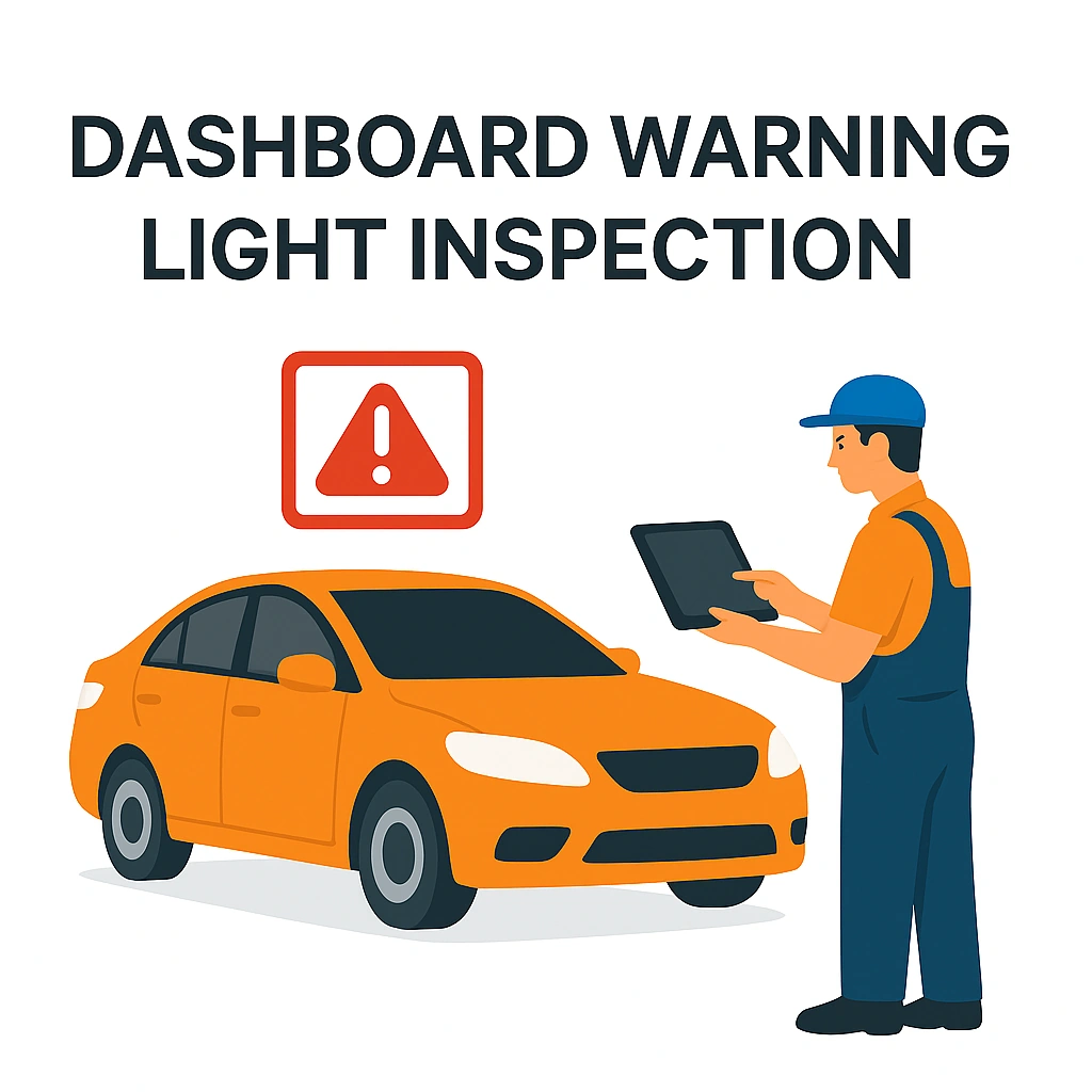 DASHBOARD WARNING LIGHT INSPECTION