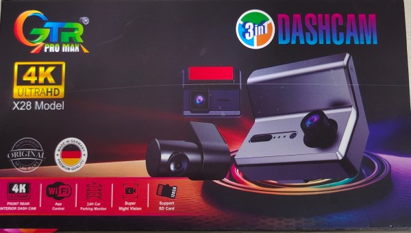GTR Pro Max 3-in-1 Dashcam