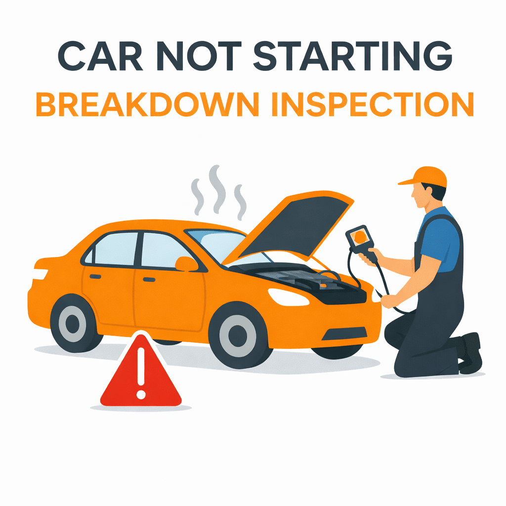 CAR NOT STARTING / BREAKDOWN INSPECTION