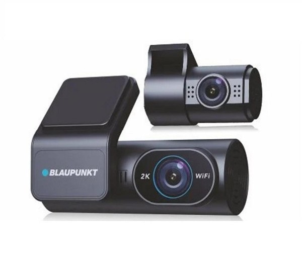 Blaupunkt BP 5050 WiFi Dual Dash Cam | 2K Front + 1080P Rear | Parking Mode | G-Sensor | 256GB Support